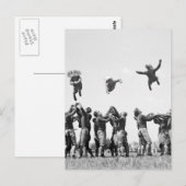 サッカー， 1930年代 ポストカード (正面/裏面)