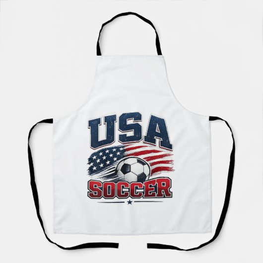 サッカー 2026 米国 エプロン (正面)