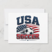 サッカー 2026 米国 セーブザデート (裏面)