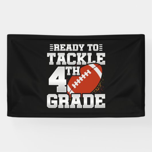 サッカー 4年生 初日のバックトゥスクール 横断幕 (横)