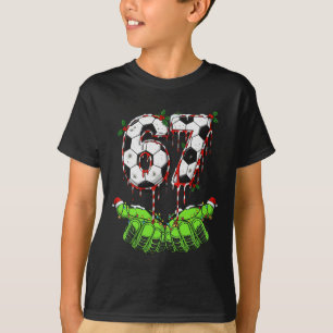 サッカー 67 シックス セブン おもしろい Gen Alpha ミーム ドリップ ク リスマス Tシャツ