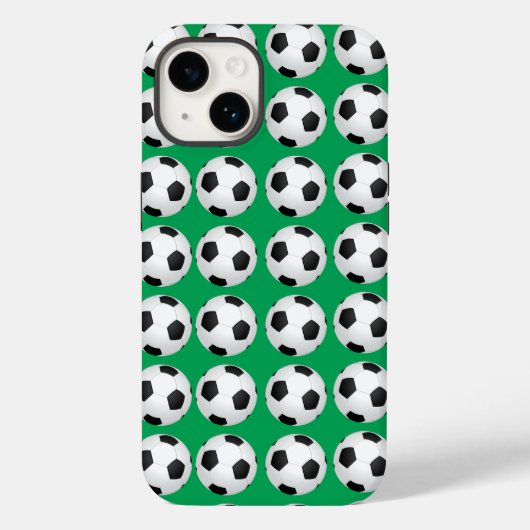 サッカー Case-Mate iPhoneケース (裏面)