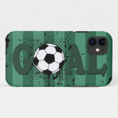 サッカー Case-Mate iPhoneケース (裏面(横))