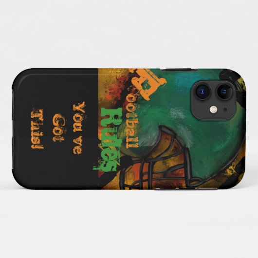 サッカー Case-Mate iPhoneケース (裏面(横))