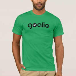サッカー"GOALIE!" T-シャツ Tシャツ