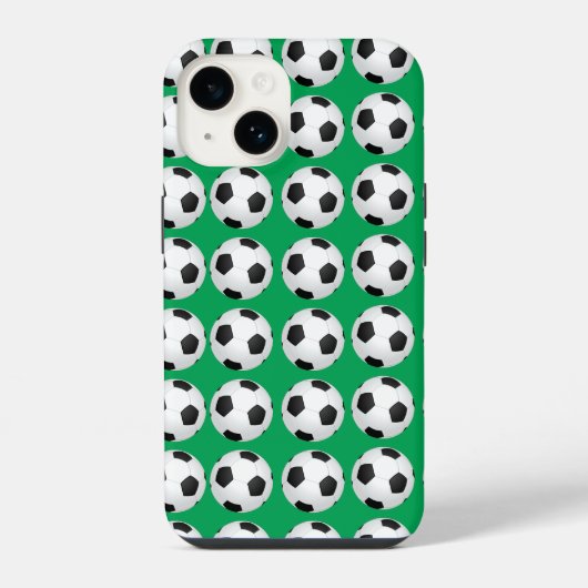 サッカー iPhoneケース (裏面)