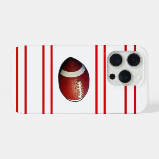 サッカー iPhoneケース (裏面横)