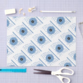 サッカー(J-MO-NET)ティッシュペーパー 薄葉紙 (クラフト)