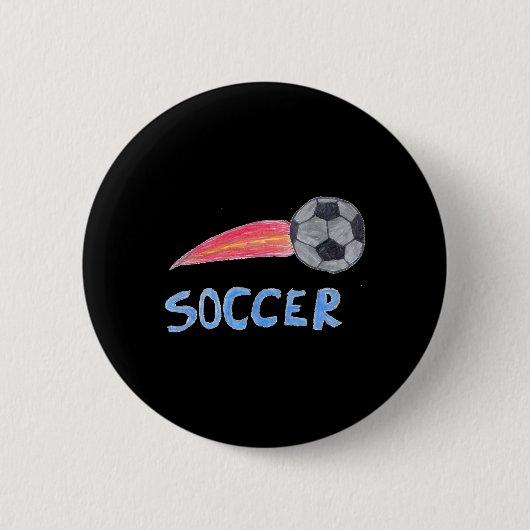 サッカー Ll _2 缶バッジ (正面)