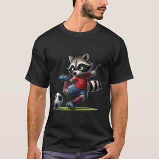 サッカー* Raccoon 5 Tシャツ