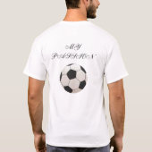 サッカー Tシャツ (裏面)
