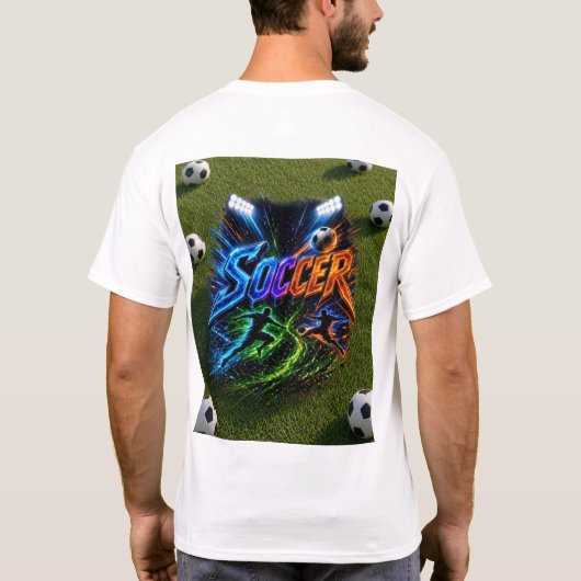 サッカー Tシャツ (裏面)