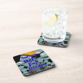 サッカー WIFI 食 夢 - ファン スポーツ アート プリント コースター (右側)