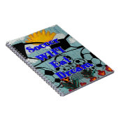 サッカー WIFI 食 夢 - ファン スポーツ アート プリント ノートブック (右側)