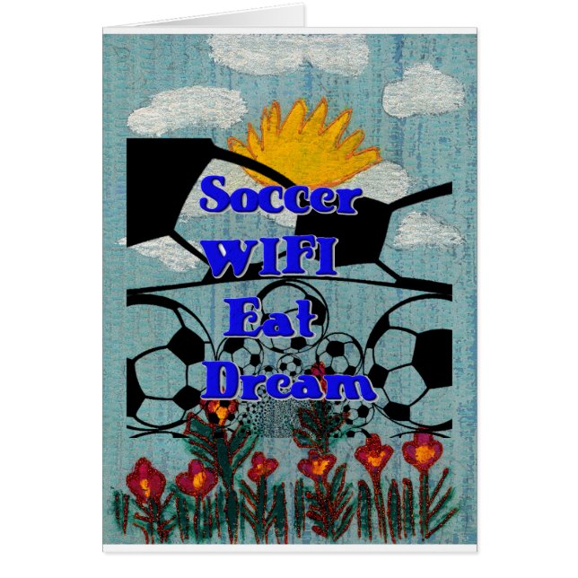 サッカー WIFI 食 夢 繰り返し。 (正面)