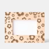 サッカーBalLaserエッチング写真フレーム刻印Fram レーザー彫刻フレーム (正面)