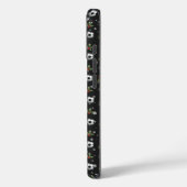 サッカーIphoneケースクリスマスサッカーIphoneケース Case-Mate iPhoneケース (裏面 / 左)