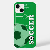 サッカーiPhoneケース Case-Mate iPhoneケース (裏面)