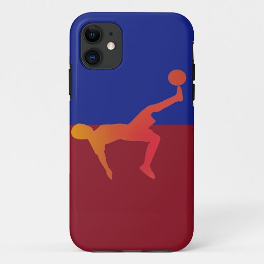 サッカーiPhone 5/5Sケース Case-Mate iPhoneケース (裏面)