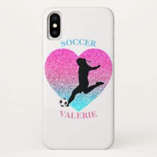 サッカーiPhone / iPadケース iPhone X ケース