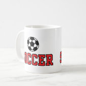 サッカーN Ball12 コーヒーマグカップ (正面左)