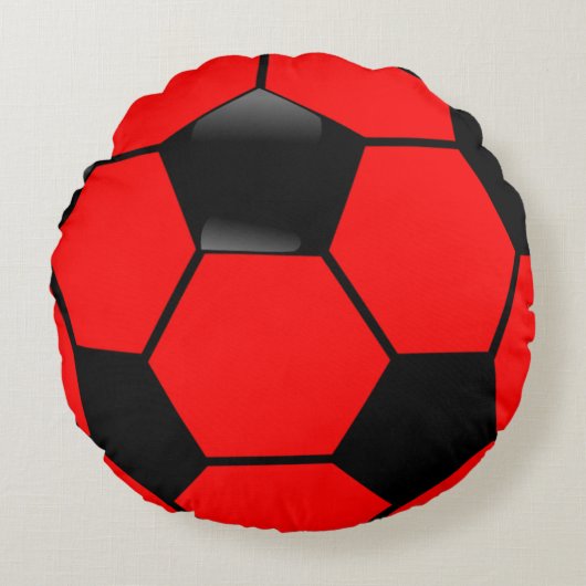 サッカーOle ラウンドクッション (正面)