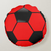 サッカーOle ラウンドクッション (裏面)