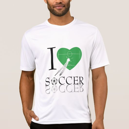 サッカーTシャツが大好き Tシャツ (正面)