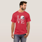 サッカーTシャツが大好き Tシャツ (正面フル)