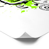 サッカーTシャツとギフト ポスター (角)