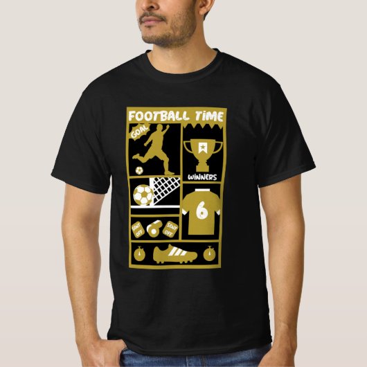 サッカーTシャツ(イギリス) Tシャツ (正面)