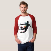 サッカーTシャツ ファミリーTシャツ Tシャツ (正面フル)