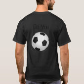 サッカーTシャツ Tシャツ (裏面)