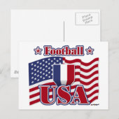 サッカーUSA ポストカード (正面/裏面)