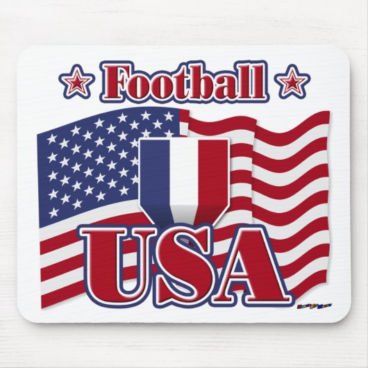 サッカーUSA マウスパッド (正面)