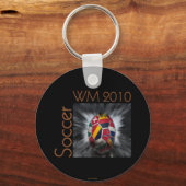 サッカーWM 2010キーチェーン キーホルダー (正面)
