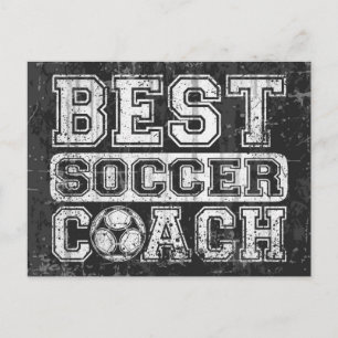 サッカ最高のーのコーチ ポストカード