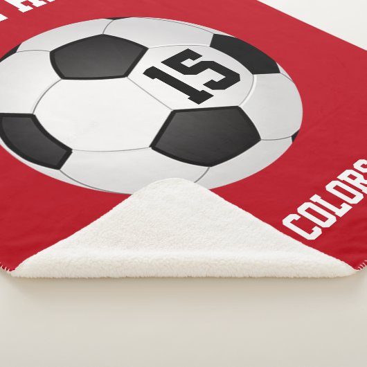 サッカ素晴らしーシニアナイトギフトアイディア シェルパブランケット (3/4)