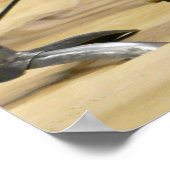 サックスがJazz Recitalでスタンドオン ポスター (角)