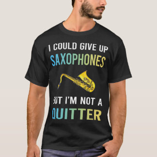 サックスじゃない quitter tシャツ