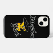 サックスちゃん #4 iPhoneケース (裏面横)