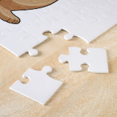 サックスとのミュージシャンとしてのクマ ジグソーパズル (側面)