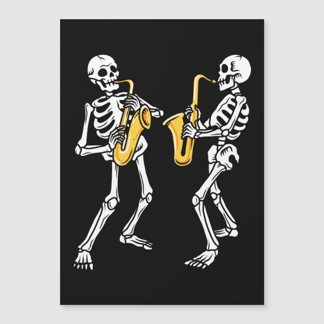 サックスのギフトメンズジャズ音楽サックス奏者 (正面)