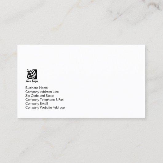 サックスはっきりしたフォンのアイコン名刺 名刺 (裏面)