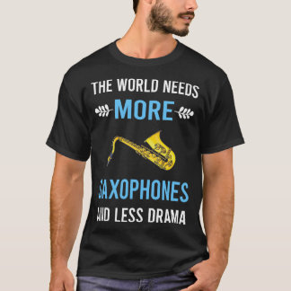 サックスをもっと楽しく Tシャツ