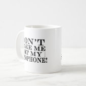 サックスを取らせないでくれ コーヒーマグカップ (正面左)