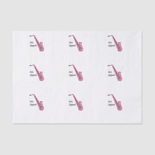 サックスアピールティッシュペーパー 薄葉紙 (正面)