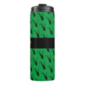 サックスクールグリーン音楽 タンブラー (正面)