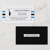 サックスストライプン 名刺 (正面/裏面)