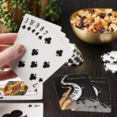 サックスパーソナライズされたフォンピアノ音符 トランプ (インサイチュ)